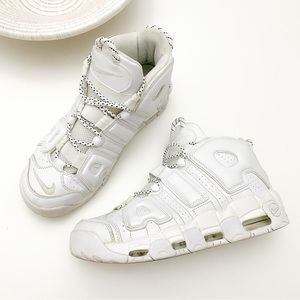 Nike Air More Uptempo Triple White size 12